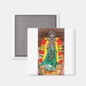 Srirangam Namperumal pachai pattu Magnet (Vorderseite/Rückseite)