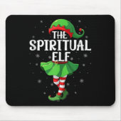 Sritual Elf Christmas Girls Women Elf Squad Xmas F Mousepad (Vorne)