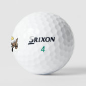 "Srixon 3x Golf Bälle "Bandit" Design (Logo)