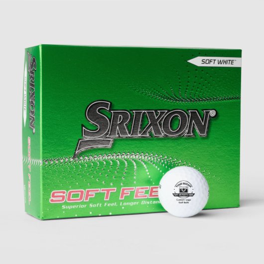 Srixon Soft Feel Personalisierte Golfbälle - Maßge (Verpackung)