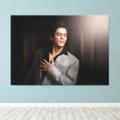 SRK Shahrukh Khan King Of Bollywood Leinwanddruck (Insitu (Holzboden))