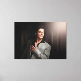 SRK Shahrukh Khan King Of Bollywood Leinwanddruck