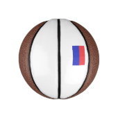 Srpska Republika Flag Emblem Mini Basketball (Vertikal)