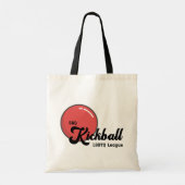 SRQ Kickball Tote Bag Tragetasche (Rückseite)