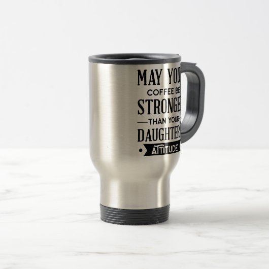 Srrong Coffee Reisebecher (VorderseiteRechts)