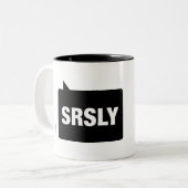 SRSLY Tasse (Vorderseite Links)