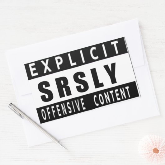 SrslyOffensive Stickers (Umschlag)