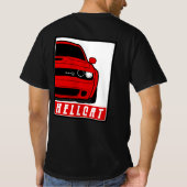 SRT DODGE HELLCAT T - Shirt (Rückseite)