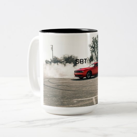 SRT-HELLCAT-COFFEE-TASSE ZWEIFARBIGE TASSE (Vorderseite Links)