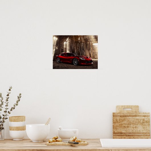 SRT Viper 2013 Poster (Küche)