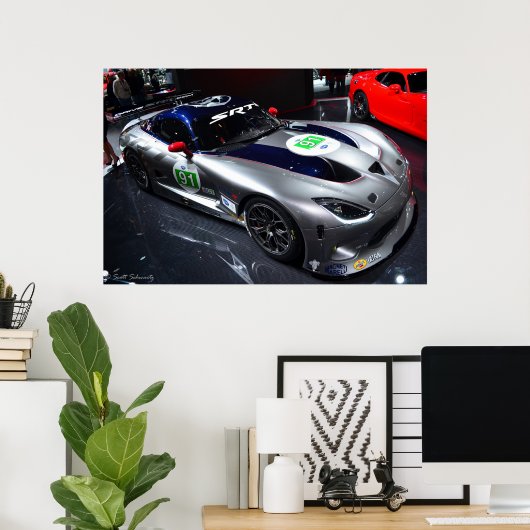 SRT Viper GTSR 2014 Poster (Heimbüro)