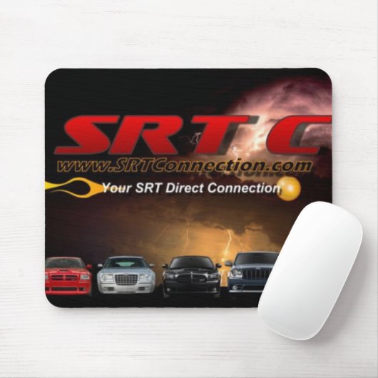 SRTC Fahnen-Mausunterlage Mousepad (Mit Mouse)