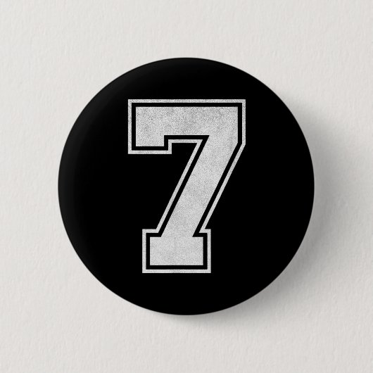 Srts Jersey Number 7 Nge Fan Team Player Birthday  Button (Vorderseite)
