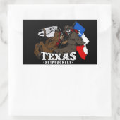 SRXTX-Aufkleberflagge Rechteckiger Aufkleber (Tasche)