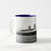 SS Amerika Zweifarbige Tasse (Vorderseite Links)
