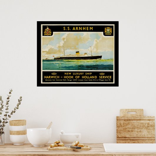 ss Arnhem Poster (Küche)