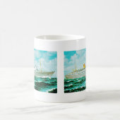 SS Bergensfjord in Meer Kaffeetasse (Mittel)