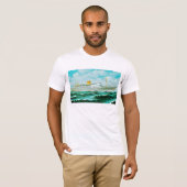 SS Bergensfjord in Meer T-Shirt (Vorne ganz)