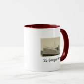 SS Bergensfjord Norwegische Tasse (VorderseiteRechts)