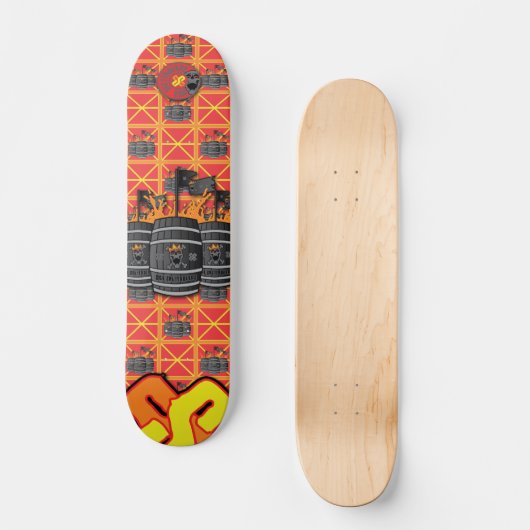 SS Bourbon Kings Skateboard (Vorderseite)