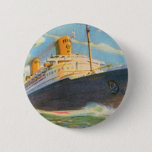 SS Bremen auf See Button