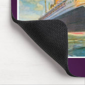 SS Bremen auf See Mousepad (Ecke)