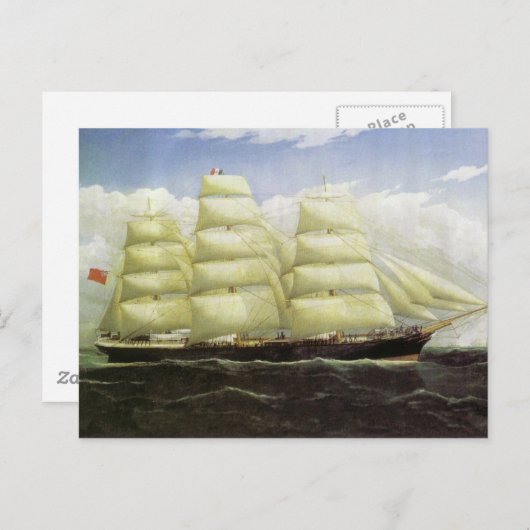 SS Dunedin Ship Postkarte (Vorne/Hinten)