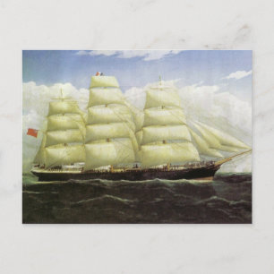 SS Dunedin Ship Postkarte