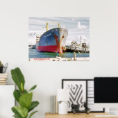 SS ESSO FRANKFURT POSTER (Heimbüro)