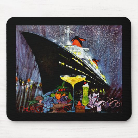 ss Frankreich mit Champagner Mousepad (Vorne)