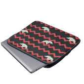 SS Georgie Boat Zickzack Pattern Laptopschutzhülle (Vorne Knopf)