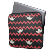 SS Georgie Boat Zickzack Pattern Laptopschutzhülle (Vorderseite Links)
