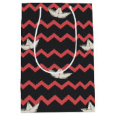 SS Georgie Boat Zickzack Pattern Mittlere Geschenktüte (Vorderseite)