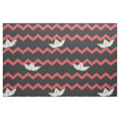 SS Georgie Boat Zickzack Pattern Stoff (Fat Quarter (45,7 x 55,9 cm))