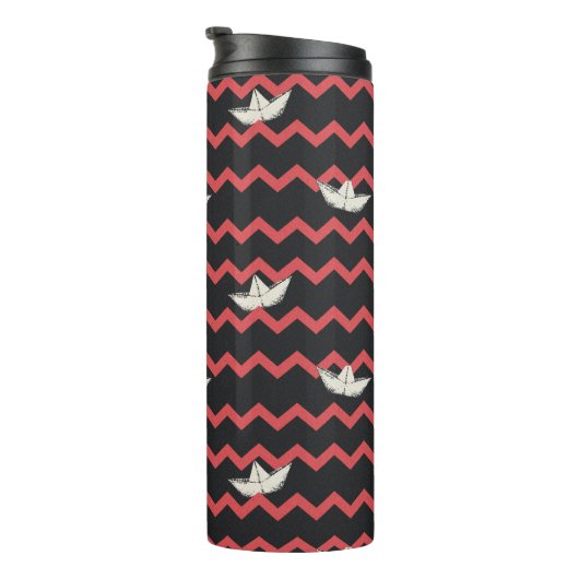 SS Georgie Boat Zickzack Pattern Thermosbecher (Nach rechts gedreht)