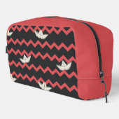 SS Georgie Boat Zickzack Pattern Waschbeutel (Rechte Ecke)
