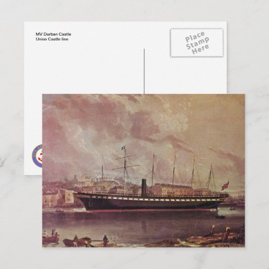 SS Großbritannien Postkarte (Vorne/Hinten)