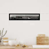 SS Hamburg Havanna Foto 1911 Poster (Küche)