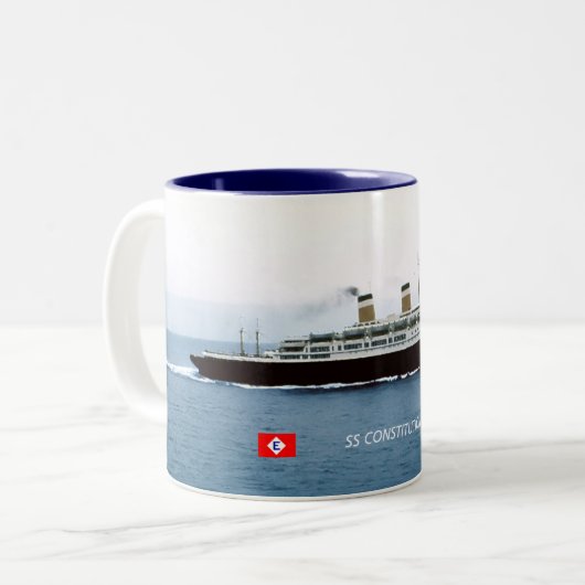 SS-Konstitution Zweifarbige Tasse (Vorderseite Links)
