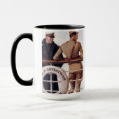 SS Leviathan, 1918, von Joseph Christlich Leyendec Tasse (Links)