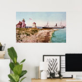 SS Manitou at Harbour Point, Michigan Poster (Heimbüro)