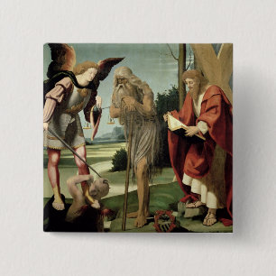 SS. Michael, Andrew und Onuphrius (Öl auf Platte) Button