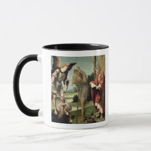 SS. Michael, Andrew und Onuphrius (Öl auf Platte) Tasse