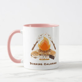 S's Niedlicher Funny Camping Campfire Tasse