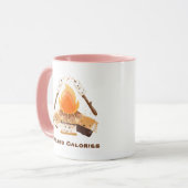 S's Niedlicher Funny Camping Campfire Tasse (Vorderseite Links)