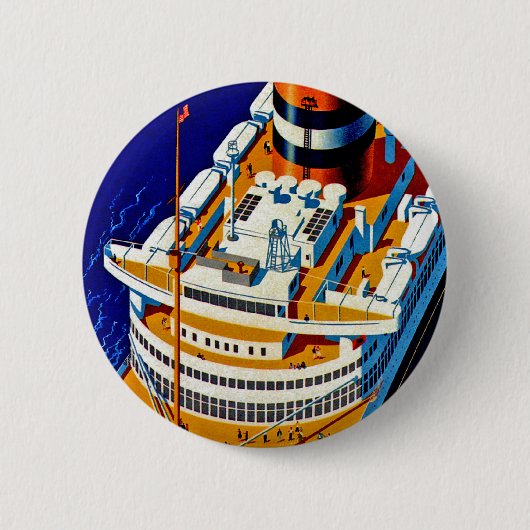 SS Nieuw Amsterdam Button (Vorderseite)