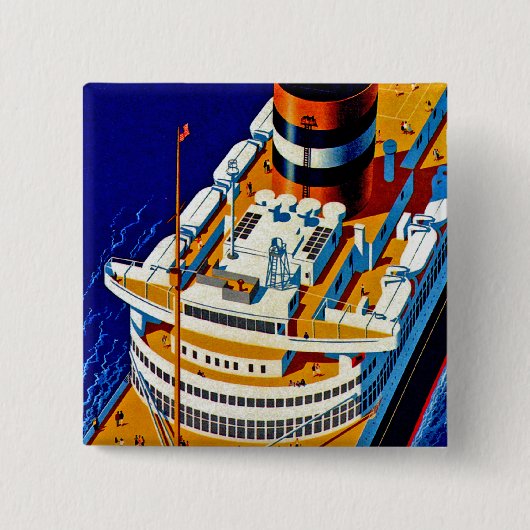 SS Nieuw Amsterdam Button (Vorderseite)