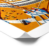 SS Nieuw Amsterdam Poster (Ecke)