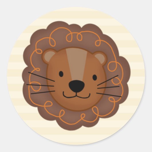 SS Noah/Noah's Ark Baby Shower Umschlag Aufkleber (Vorderseite)