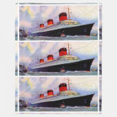 SS Normandie Fleecedecke (Vorderseite)